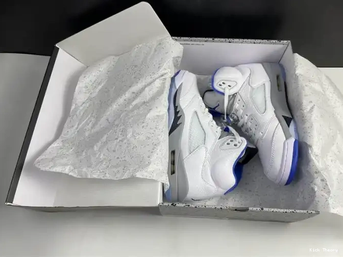 Kick Theory (2021) Stealth Jordan Retro White 5 DD0587-140 Air 0508